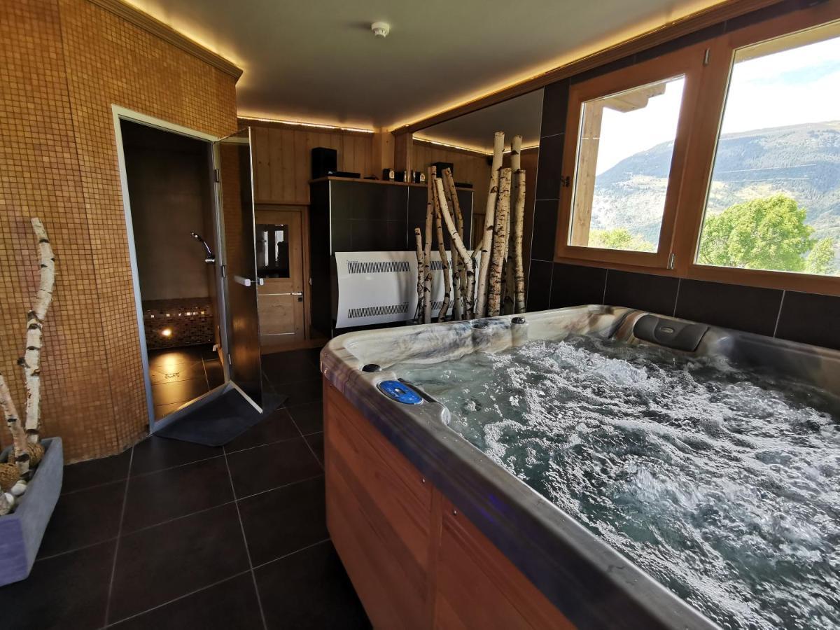 Chalet Jardin D'Angele Chambres D'Hotes Courchevel Bagian luar foto
