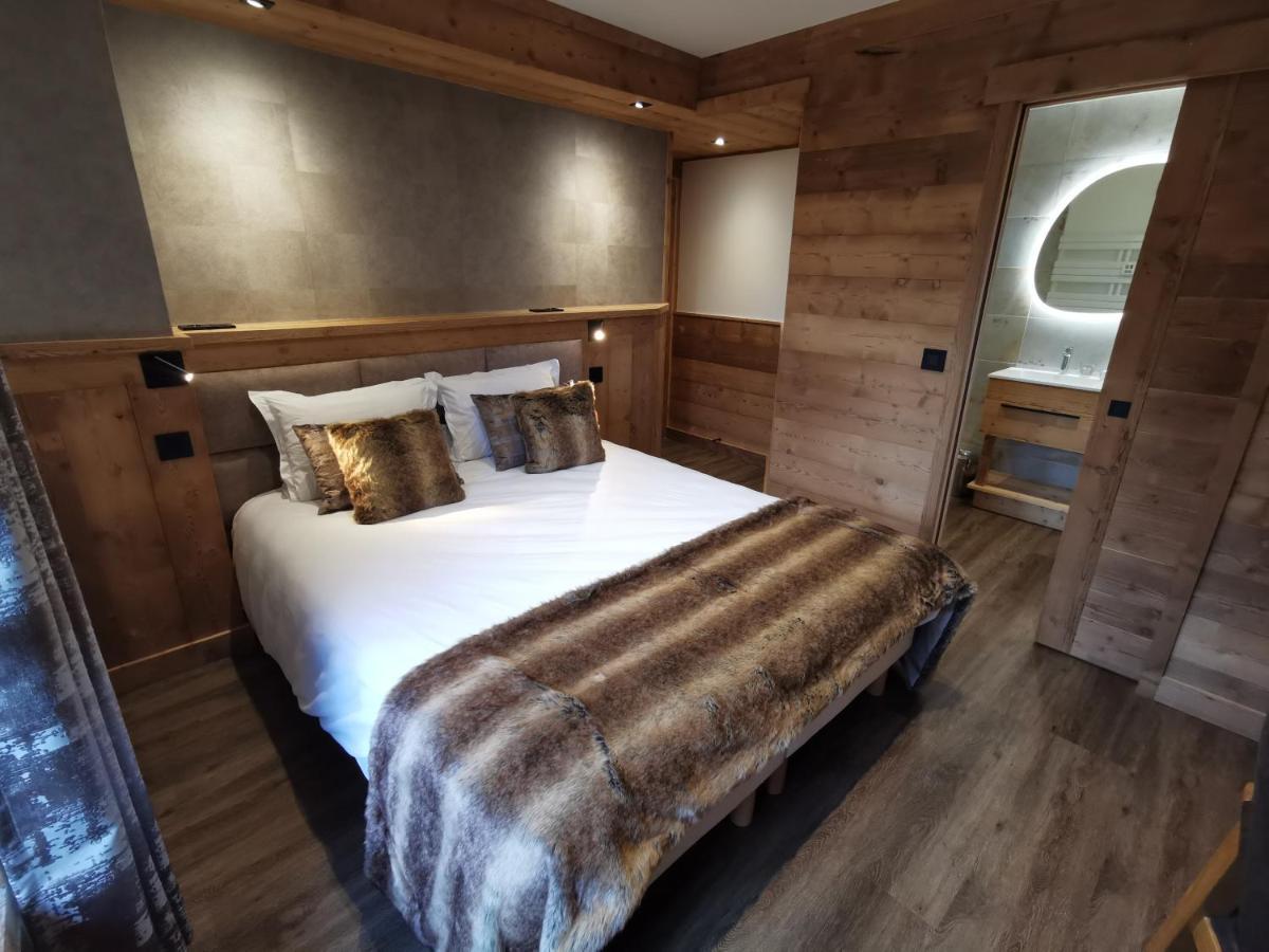Chalet Jardin D'Angele Chambres D'Hotes Courchevel Bagian luar foto