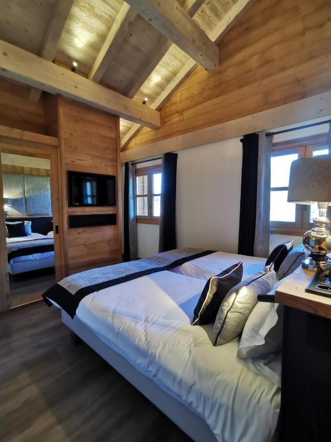 Chalet Jardin D'Angele Chambres D'Hotes Courchevel Bagian luar foto